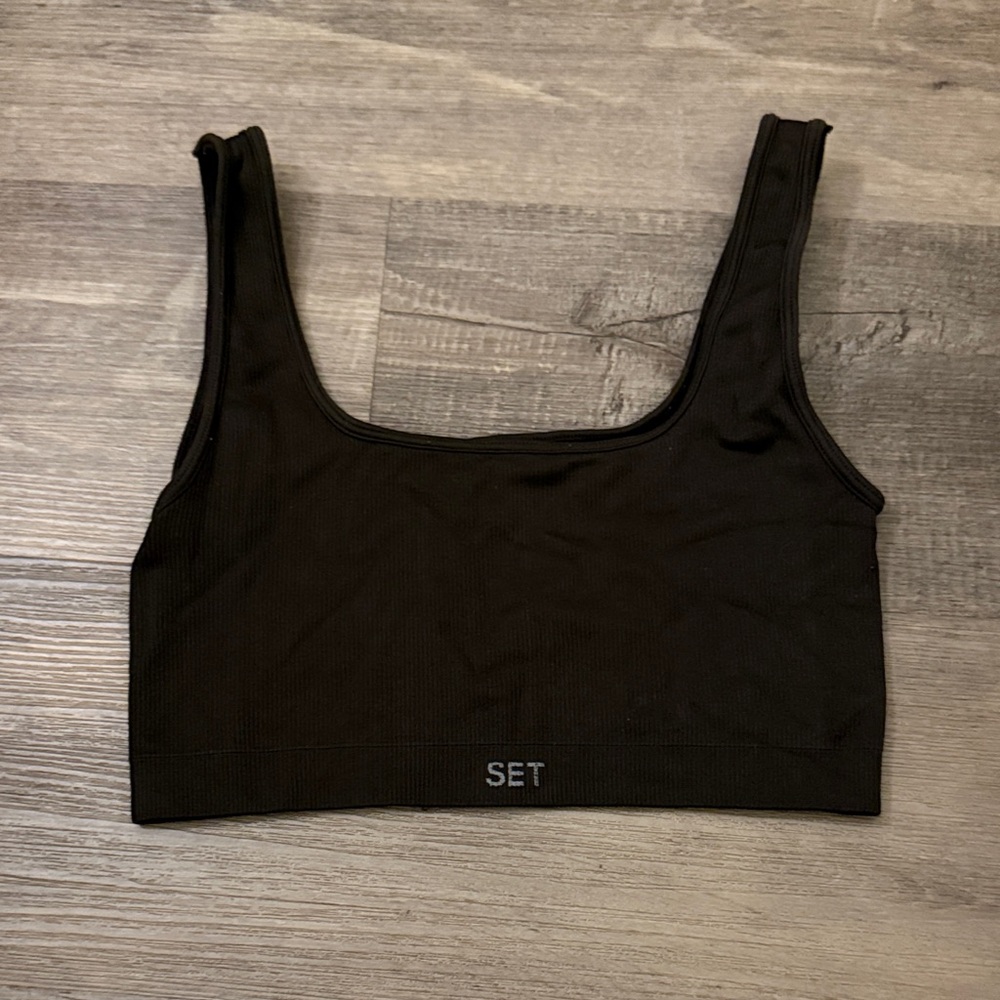 Set Active SculptFlex Bra - Espresso Brown